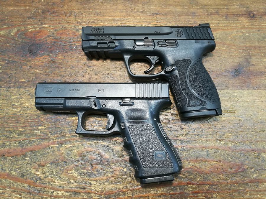 Comparativa Glock 19 vs SW MP 2.0 Compact 02